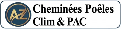 Logo AZ Cheminées Poêles / Clim & PAC